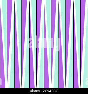 seamless pattern background, triangles/stripes, with strokes and splashes Stock Vector