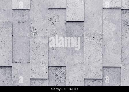banded marble gray wall textured background Stock Photo