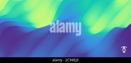 Abstract background with dynamic effect. Modern pattern. Vector illustration for design. Stock Vector