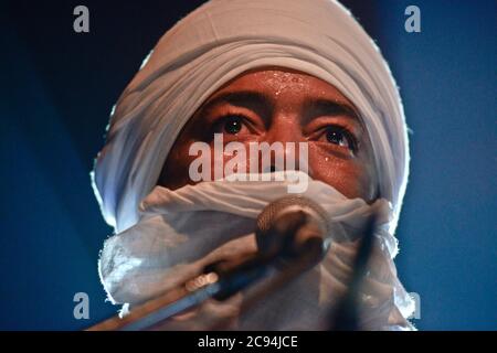 Tinariwen, tuareg blues and rock band from Mali Stock Photo