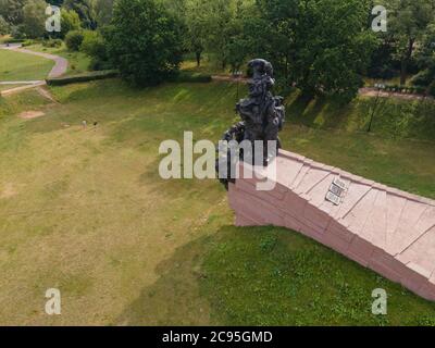 Babi Yar. The place of the murder of Jews during the Second World War. Stock Photo