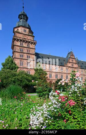 geography / travel, Germany, Bavaria, Aschaffenburg, Johannisburg Castle, Additional-Rights-Clearance-Info-Not-Available Stock Photo
