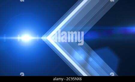 Technology future arrows abstract background, moving forward concept ...