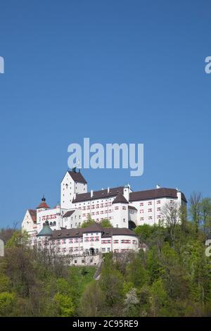geography / travel, Germany, Bavaria, Aschau in the Chiemgau, Hohenaschau Castle, Additional-Rights-Clearance-Info-Not-Available Stock Photo