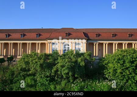 geography / travel, Germany, Bavaria, Ansbach, orangery, at courtyard garden, Additional-Rights-Clearance-Info-Not-Available Stock Photo