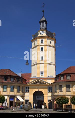 geography / travel, Germany, Bavaria, Ansbach, Herried Gate, Additional-Rights-Clearance-Info-Not-Available Stock Photo