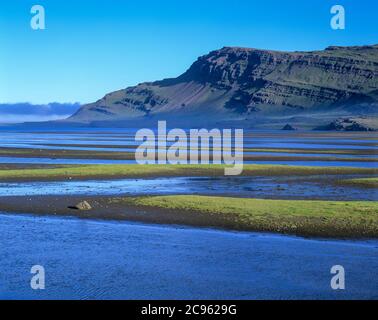 geography / travel, Iceland, Austurland, landscape at South coast, Additional-Rights-Clearance-Info-Not-Available Stock Photo