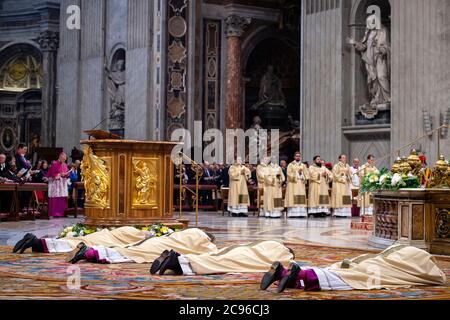 Pope Francis celebrates Episcopal Ordination Mass for newly elevated