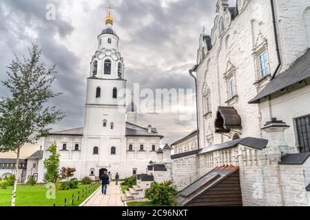 The Sviyazhsk mail monastery in Tatarstan Stock Photo