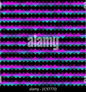 Vector illustration of geometric seamless texture Stock Vector
