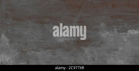 Grey Rustic Marble Texture Background With Brown Colored Effect, Natural Marble Figure With Sand Texture, Marble Stone Texture For Digital Wall Tiles. Stock Photo