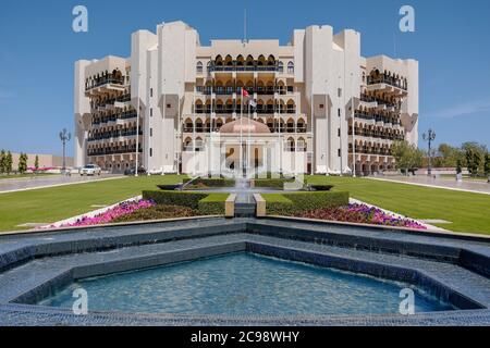 Al Bustan Palace Hotel, Muscat Stock Photo