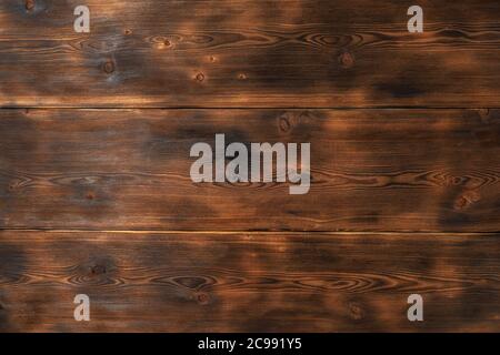 brown beautiful boards. wood rich background. natural wood Stock Photo