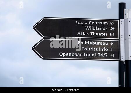 Emmen, Netherlands. 29th July, 2020. EMMEN, 29-07-2020, Wildlands stock, entrance to Wildlands Emmen Zoo ingang Wildlands Emmen Credit: Pro Shots/Alamy Live News Stock Photo