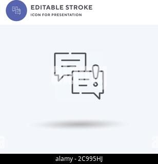 Cryptocurrency icon vector, filled flat sign, solid pictogram isolated on white, logo illustration. Cryptocurrency icon for presentation. Stock Vector