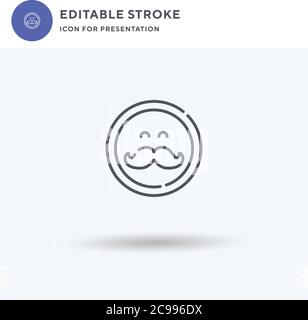 Gloves icon vector, filled flat sign, solid pictogram isolated on white, logo illustration. Gloves icon for presentation. Stock Vector