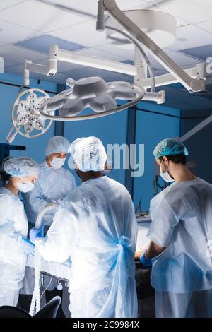 Female anesthesiologist at work in operating room in Florida hospital ...