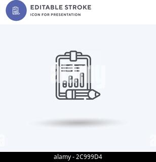 Medicine icon vector, filled flat sign, solid pictogram isolated on white, logo illustration. Medicine icon for presentation. Stock Vector