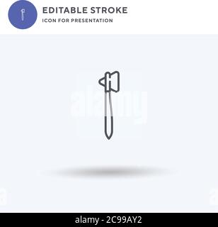 Bible icon vector, filled flat sign, solid pictogram isolated on white, logo illustration. Bible icon for presentation. Stock Vector