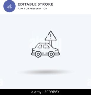 First Aid Kit icon vector, filled flat sign, solid pictogram isolated on white, logo illustration. First Aid Kit icon for presentation. Stock Vector