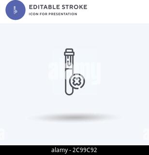 Time icon vector, filled flat sign, solid pictogram isolated on white, logo illustration. Time icon for presentation. Stock Vector