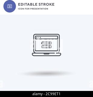 Hump icon vector, filled flat sign, solid pictogram isolated on white, logo illustration. Hump icon for presentation. Stock Vector