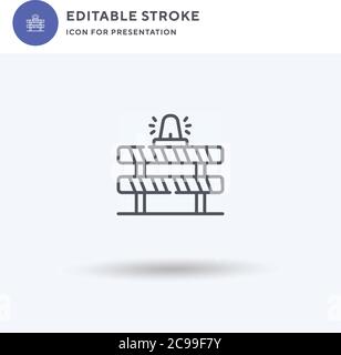 Golf Club icon vector, filled flat sign, solid pictogram isolated on white, logo illustration. Golf Club icon for presentation. Stock Vector
