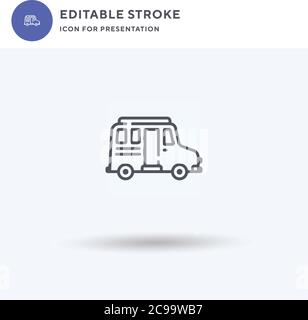 Man icon vector, filled flat sign, solid pictogram isolated on white, logo illustration. Man icon for presentation. Stock Vector