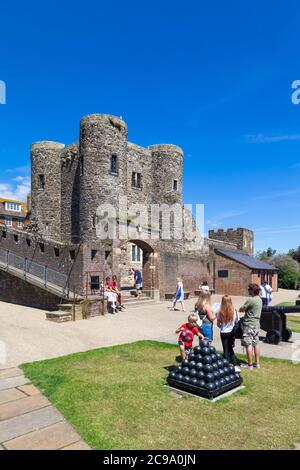 Rye Castle museum, Ypres tower, rye, east sussex, uk Stock Photo