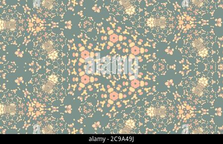 Colorful kaleidoscope patterned background for wallpapers Stock Photo