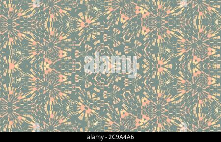 Colorful kaleidoscope patterned background for wallpapers Stock Photo