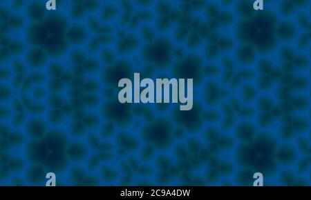 Blue green kaleidoscope patterned background for wallpapers Stock Photo