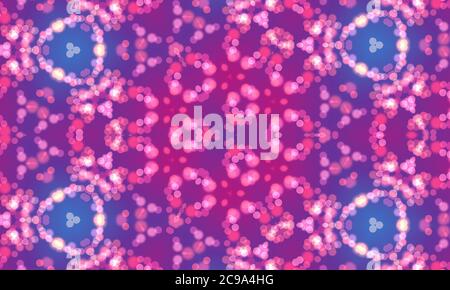 Colorful kaleidoscope patterned background for wallpapers Stock Photo