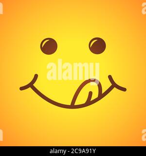 Premium Vector  Emoji yellow flat cartoon sticker big set children emotion  icon comic cute symbol cheerful face sign circle faces expression message  pictogram collection smile funny chat icons