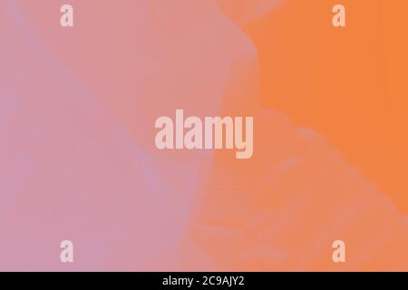 Bright orange pink gradient abstract blurred background Stock Photo