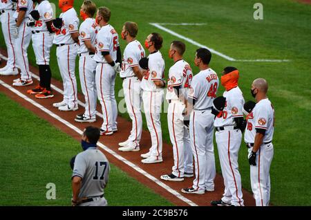 Orioles 2020 team photo