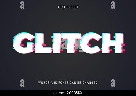 Glitch Text Effect in Illustrator