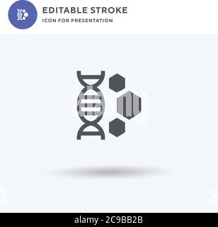 Engineering icon vector, filled flat sign, solid pictogram isolated on white, logo illustration. Engineering icon for presentation. Stock Vector