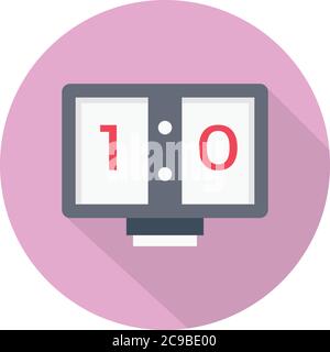 scores Stock Vector
