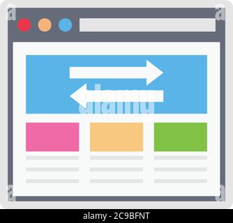 browser Stock Vector