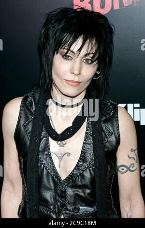 Los Angeles, USA. 11th Mar, 2010. Joan Jett at the premiere of the movie 'The Runaways' at the ArcLight Cinemas Cinerama Dome. Los Angeles, March 11, 2010 | usage worldwide Credit: dpa/Alamy Live News Stock Photo