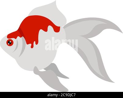 Tamasaba fish, illustration, vector on white background Stock Vector