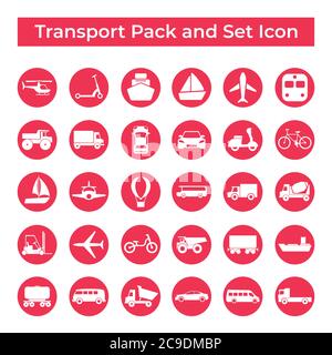 Set Of Icons, Quality Universal Pack, Big Icon Collection Vector Design Eps 10 Stock Vector
