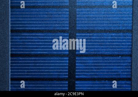 Solar panel surface texture. Green energy, ecology backgrounds and themes Stock Photo