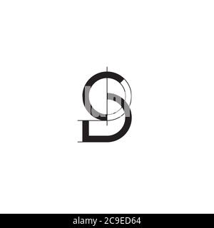 SCD logo. SCD letter. SCD letter logo design. Initials SCD logo linked ...