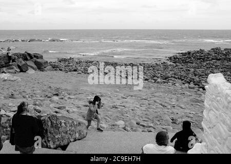 Steephill Cove Isle of Wight Stock Photo