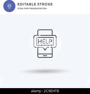 Dossier icon vector, filled flat sign, solid pictogram isolated on white, logo illustration. Dossier icon for presentation. Stock Vector