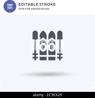 Snowboard icon vector, filled flat sign, solid pictogram isolated on white, logo illustration. Snowboard icon for presentation. Stock Vector