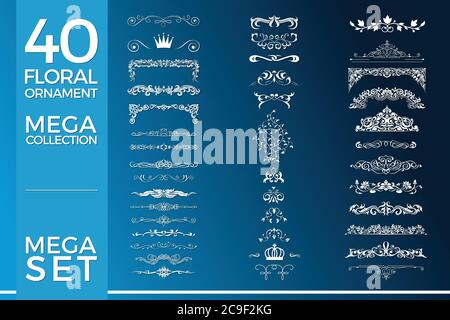 Luxury, Elegant and Royal Ornaments Vector Design Stock Vector