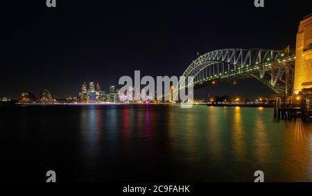 Sydney Harbour - colourful as ever Stock Photo